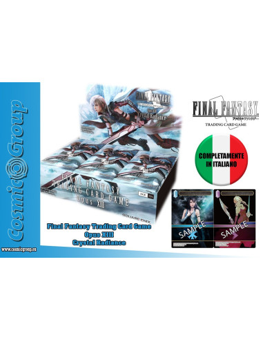 FINAL FANTASY TCG OPUS XIII BOOSTERS BOX ITA (36)