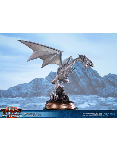 YU-GI-OH! STATUA DRAGO BIANCO OCCHI BLU