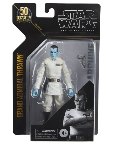 Star Wars Black Series Archive Grand Admiral Thrawn Action Figure 15 cm 2021 50th Anniversary