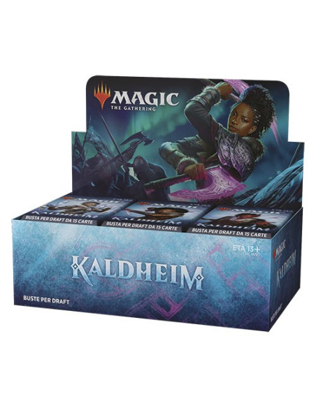 Magic the Gathering Kaldheim Draft Booster Display (36 Packs) - Italian