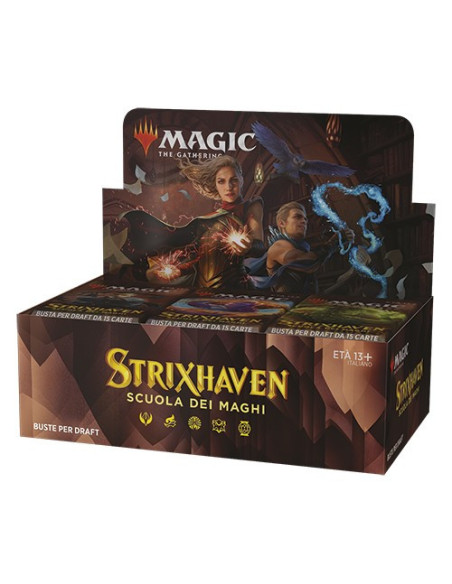 Magic The Gathering Strixhaven: Scuola dei Maghi Draft Booster Display (36 Buste) - Italiano