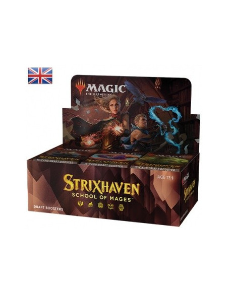 Magic The Gathering Strixhaven: Scuola dei Maghi Draft Booster Display (36 Buste) - Inglese