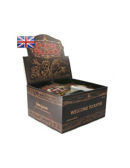 Flesh & Blood TCG - Welcome to Rathe Unlimited Booster Display (24 Buste) - Inglese