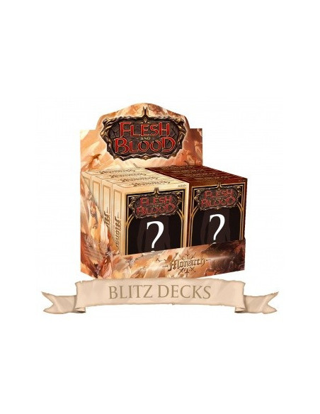 Flesh & Blood TCG - Monarch Blitz Decks Display (8 Deck) - Inglese
