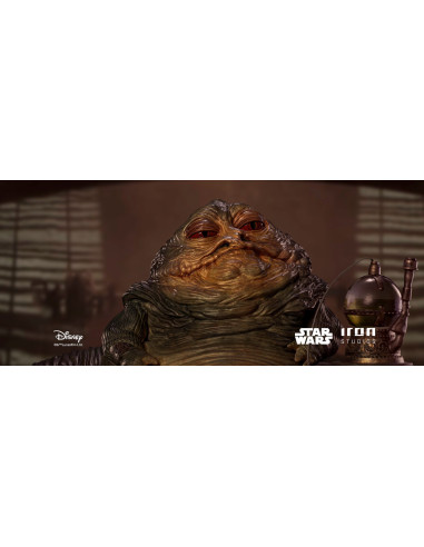 Star Wars - Statua Jabba The Hutt Deluxe Art Scale 1/10