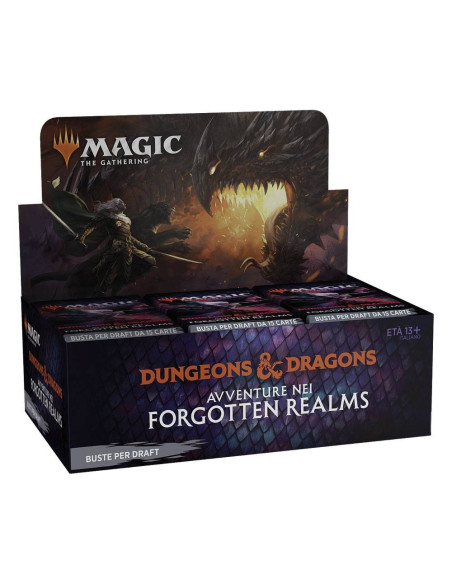 Magic Adventures in the Forgotten Realms Draft Booster Display (36 buste) - Italiano