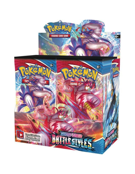 Pokémon Sword & Shield Battle Styles Booster Display 36 packs  - English