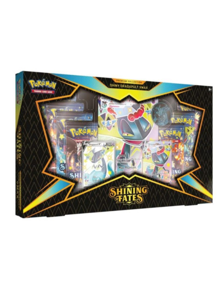 Pokemon Sword & Shield 4.5 Shining Fates Premium Collection V Box Shiny Dragapult - English