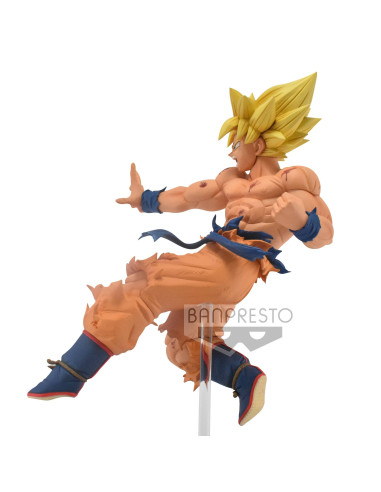 Dragon Ball Super Drawn By Toyotaro PVC Statue Father- Son Kamehameha Son Goku 16 cm