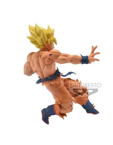 Dragon Ball Super Drawn By Toyotaro PVC Statue Father- Son Kamehameha Son Goku 16 cm