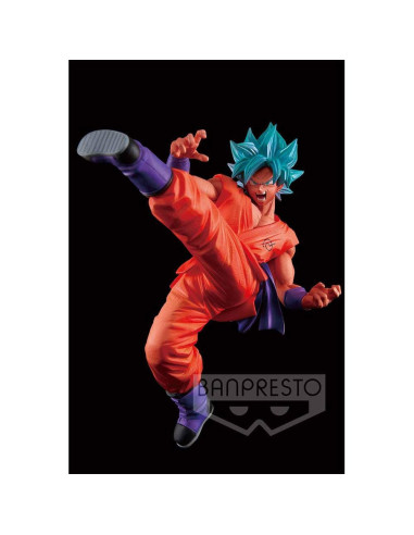 Dragonball Super Son Goku Fes PVC Statue Super Saiyan God Super Saiyan Son Goku 19 cm