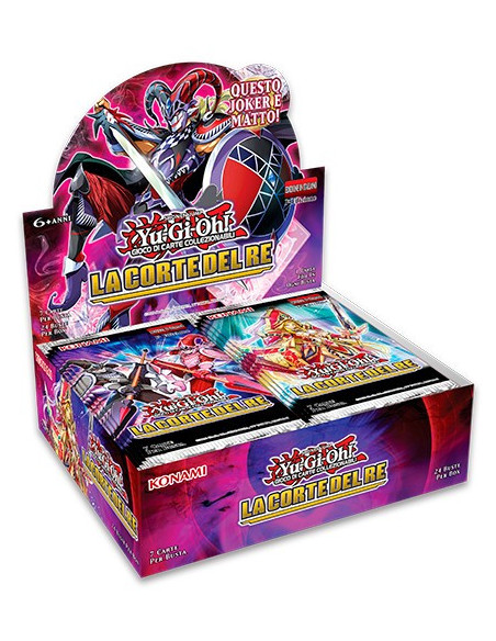 Yu-Gi-Oh! La Corte del Re 1st Edition Booster Display (24) - Italian