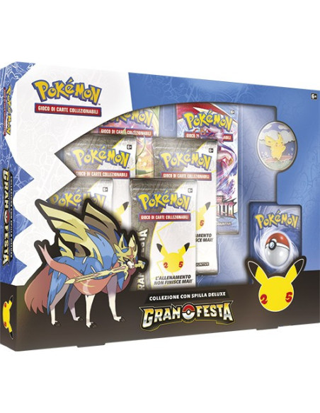 Pokemon Gran Festa Deluxe Pin Box - Italian