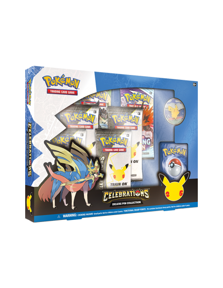 Pokemon Celebrations Collezione con spilla Deluxe - Inglese