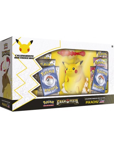 Pokemon Gran Festa Premium Figure Collection - Pikachu VMAX - Italian
