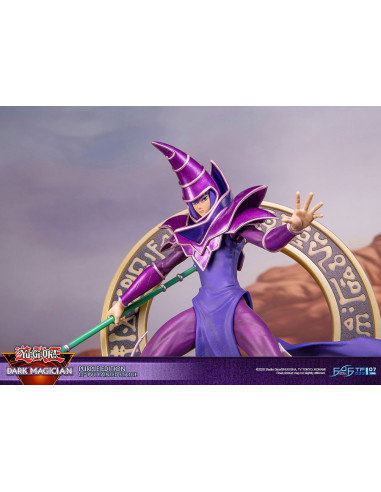 Yu-Gi-Oh! Dark Magician Purple Edition PVC Statue