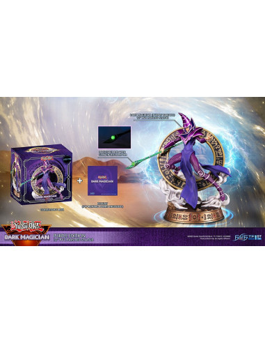 Yu-Gi-Oh! Dark Magician Purple Edition PVC Statue