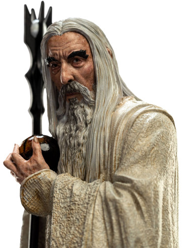 Il Signore degli Anelli Saruman Il Bianco Statua 19 cm