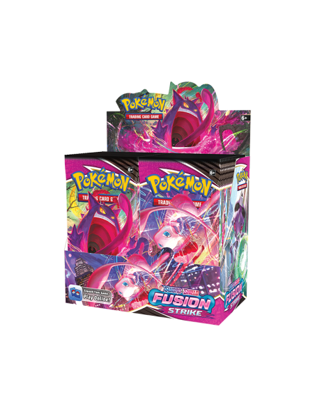 Pokemon Sword & Shield 8 Fusion Strike Booster Display (36 Boosters) - Inglese