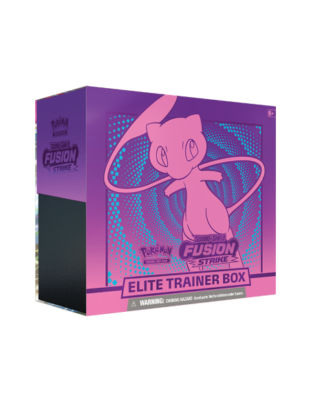 Pokemon Sword & Shield 8 Fusion Strike Elite Trainer Box - Inglese