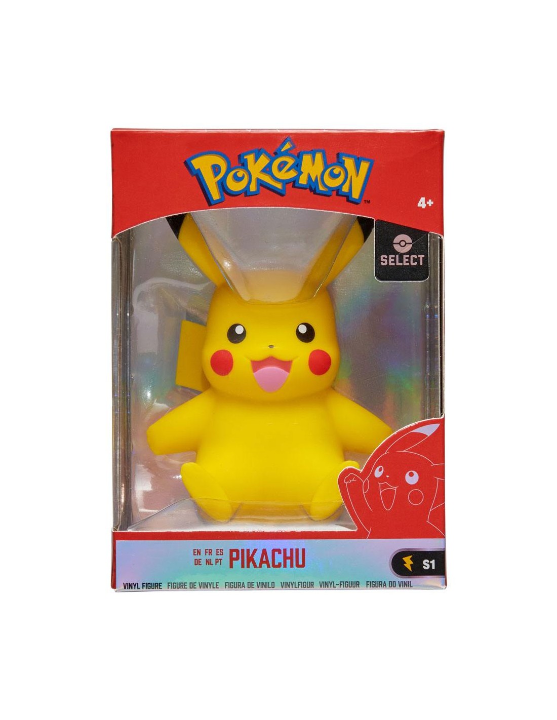 Pokémon Figurine Pikachu Select-10,2 cm-en Vinyle de qualité supérieure,  PKW2275, Multicolore : : Jeux et Jouets
