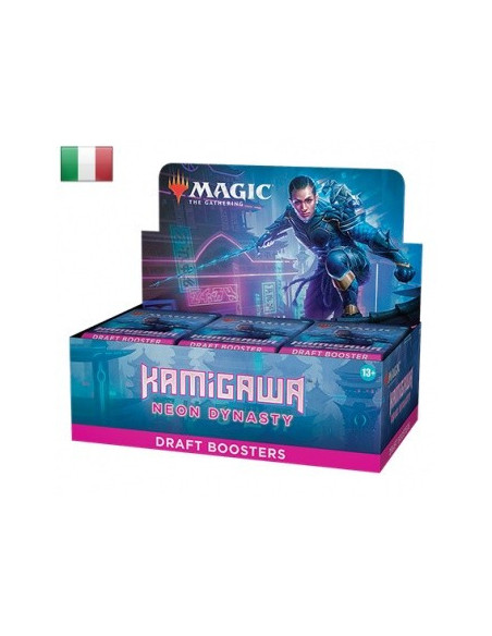Magic the Gathering Kamigawa Neon Dynasty Draft Booster Display (36 Buste)  - Italiano