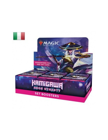 Magic the Gathering Kamigawa Neon Dynasty Set Booster Display (30 Buste) - Italiano