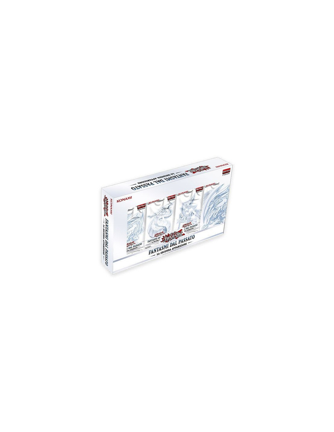Yu-Gi-Oh! Carte Collezionabili: Ghosts From The Past - 3 Booster (15 Carte) Con 5 Nuove Ghost Rare E Temi Classici