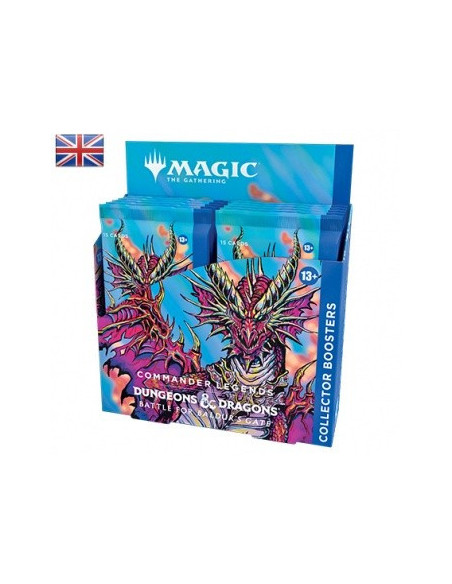 Magic the Gathering Commander Legends Baldur's Gate Collector's Booster Display - English