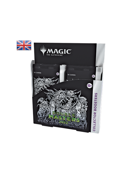 Magic the Gathering Double Master 2022 Collector's Booster Display (4 Packs) - English