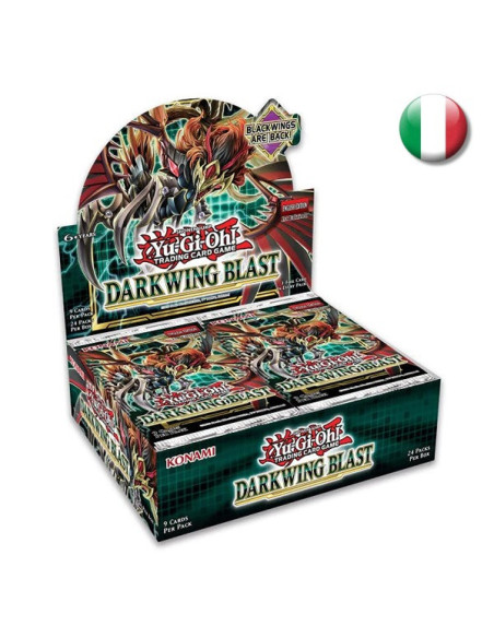 Yu-Gi-Oh! Darkwing Blast Booster Display (24 Packs) 1st Ed - Italian