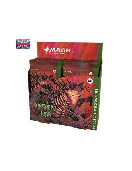 Magic the Gathering The Brothers War Collector's Booster Display (12 Packs) - English