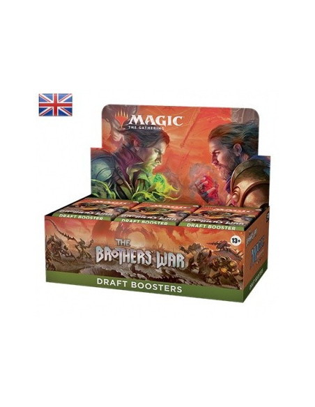 Magic the Gathering The Brothers War Display Buste per Draft (36) - Inglese