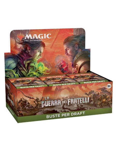 Magic the Gathering La Guerra dei Fratelli Display Buste per Draft (36) - Italiano