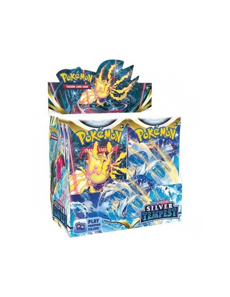 Pokemon Sword & Shield 12 Silver Tempest Booster Display (36 Boosters) - English