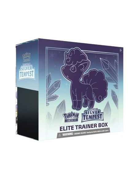 Pokemon Sword & Shield 12 Silver Tempest Elite Trainer Box - Inglese