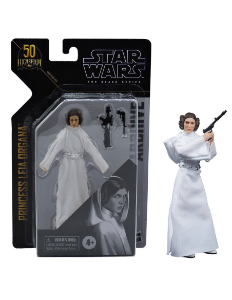 Star Wars The Black Series Archive Princess Leia Organa Lucasfilm 50th Anniversary