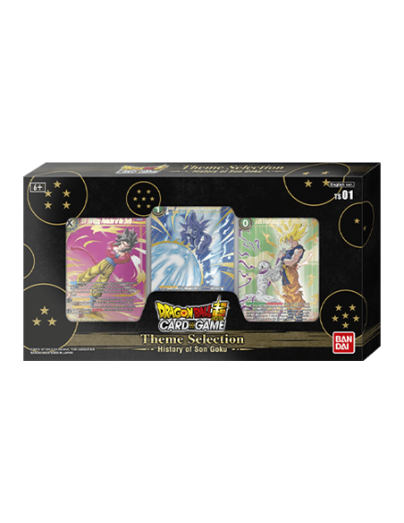 DragonBall Super Card Game - Theme Selection History of Son Goku TS01 - Inglese