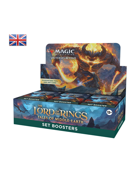 MTG The Lord of the Rings: Tales of Middle-Earth Box di Buste dell'Espansione (30 Buste) - Inglese