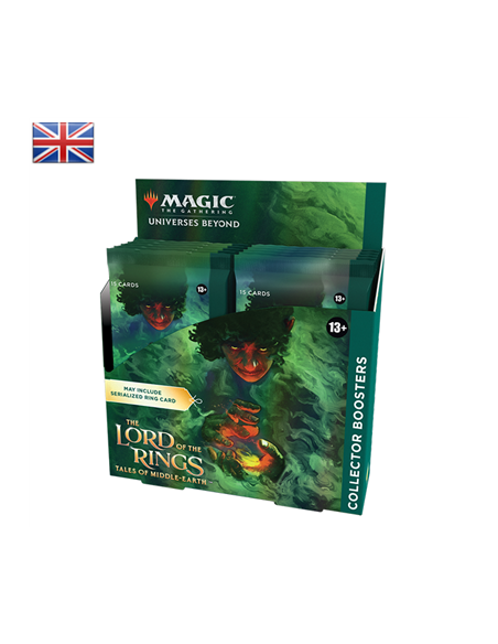 MTG The Lord of the Rings: Tales of Middle-Earth Box di Collector's Booster (12 Buste) - Inglese