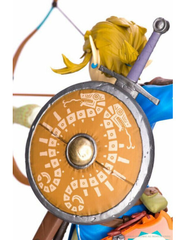 ZELDA BREATH OF THE WILD LINK STATUA FIRST4FIGURE