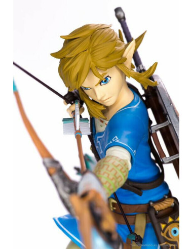 ZELDA BREATH OF THE WILD LINK STATUA FIRST4FIGURE
