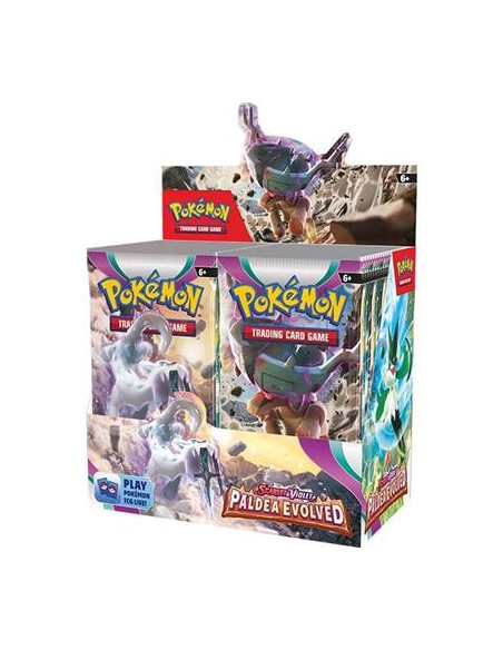 Pokemon Scarlet & Violet 02 Paldea Evolved Booster Display (36 Buste) - Inglese