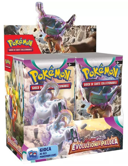 Pokemon Scarlatto & Violetto 02 Evoluzioni a Paldea Booster Display (36 Buste) - Italiano