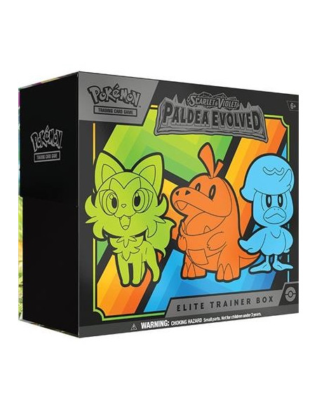 Pokemon Scarlet & Violet 02 Paldea Evolved Elite Trainer Box - English