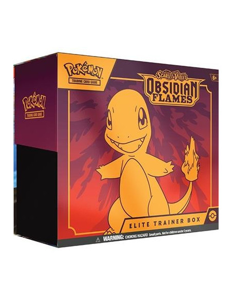 Pokemon Scarlet & Violet 03 Obsidian Flames Elite Trainer Box - Inglese