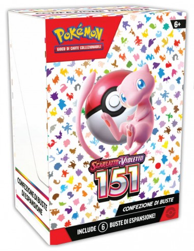 Pokemon Scarlatto & Violetto 3.5 151 Bundle (6 Packs) - Italian