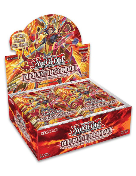 Yu-Gi-Oh! Duellanti Leggendari: Vulcano Brucianima - Booster Display (36 Packs) 1st Ed - Italian