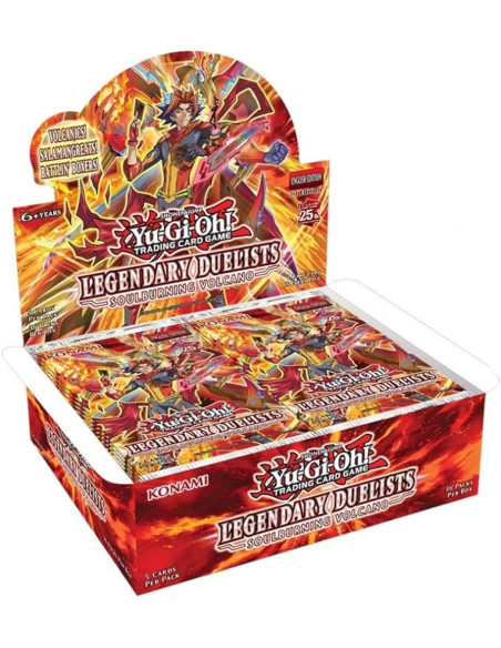 Yu-Gi-Oh! Legendary Duelists: Soulburning Volcano - Booster Display (36 Packs) 1st Ed - English