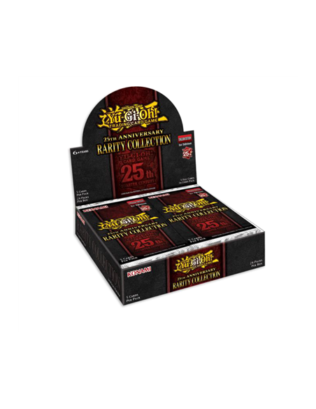 Yu-Gi-Oh! 25th Anniversary Rarity Collection - Booster Display (24 Packs) 1a Ed - Italian